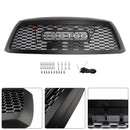 TRD PRO Style Kühlergrill für Toyota Sequoia 2008–2018, Frontstoßstange, schwarzer Ersatzgrill mit LED-Licht-5