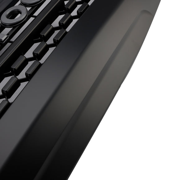 TRD PRO Style Kühlergrill für Toyota Sequoia 2008–2018, Frontstoßstange, schwarzer Ersatzgrill mit LED-Licht