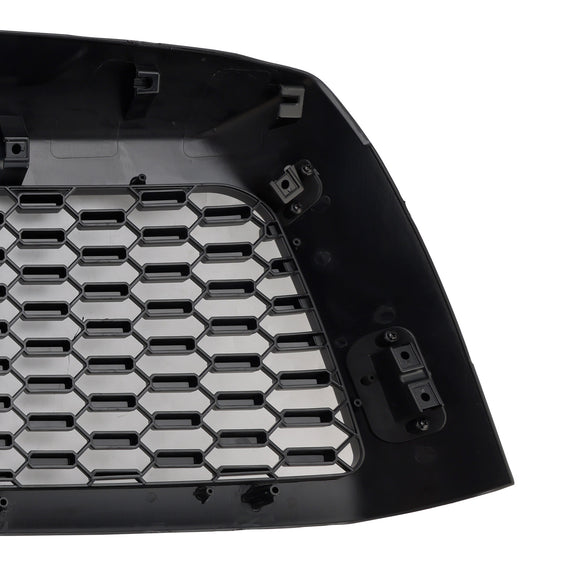 TRD PRO Style Kühlergrill für Toyota Sequoia 2008–2018, Frontstoßstange, schwarzer Ersatzgrill mit LED-Licht