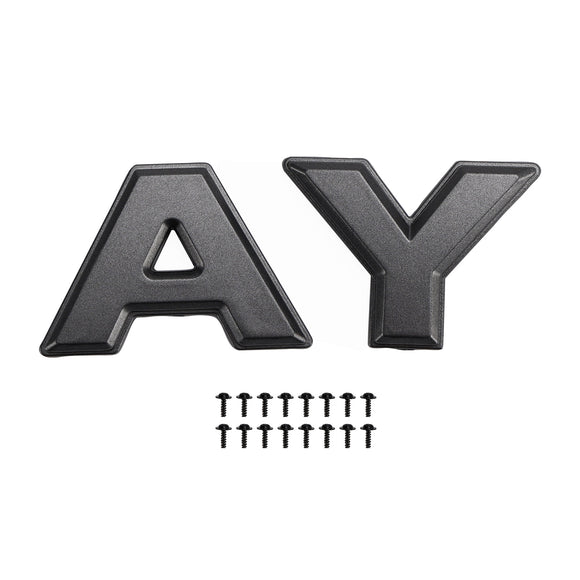 TRD PRO Style Kühlergrill für Toyota Sequoia 2008–2018, Frontstoßstange, schwarzer Ersatzgrill mit LED-Licht