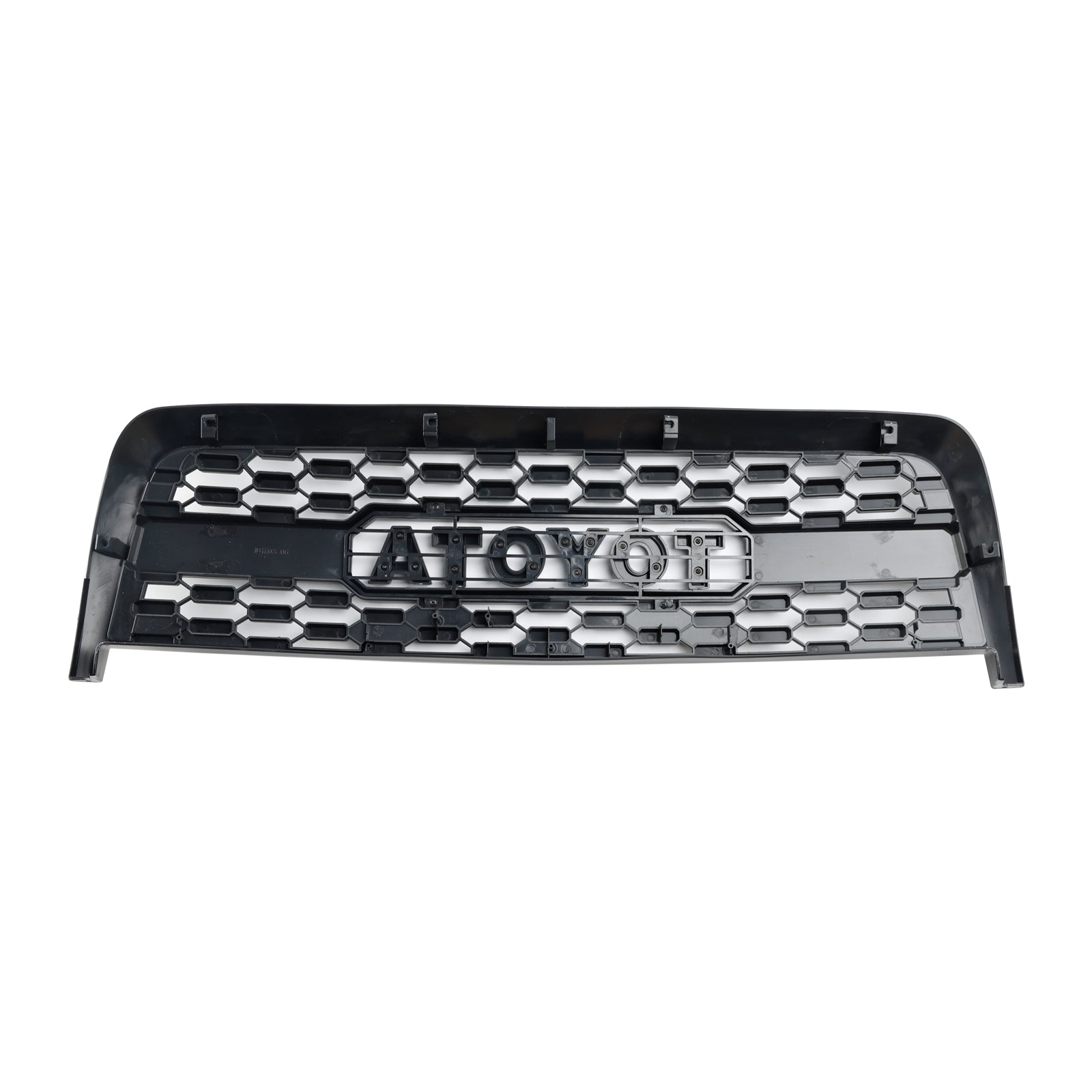 Grille de pare-chocs avant de remplacement de style TRD PRO pour Toyota Tundra 2003-2006 Grille noire mate avec éclairage LED