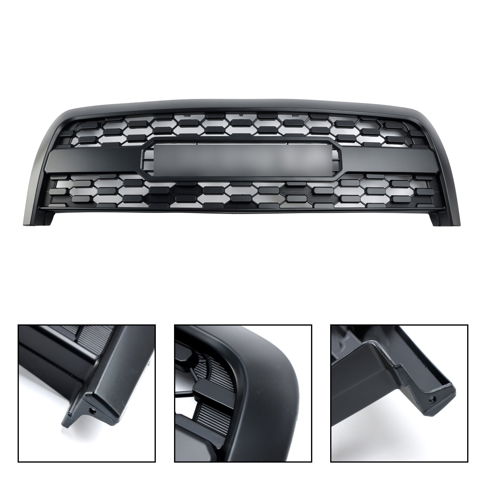 2003-2006 Toyota Tundra TRD Pro Style Front Stoßstange Grill Ersatzmattschwarzer Kühlergrill mit LED-Licht