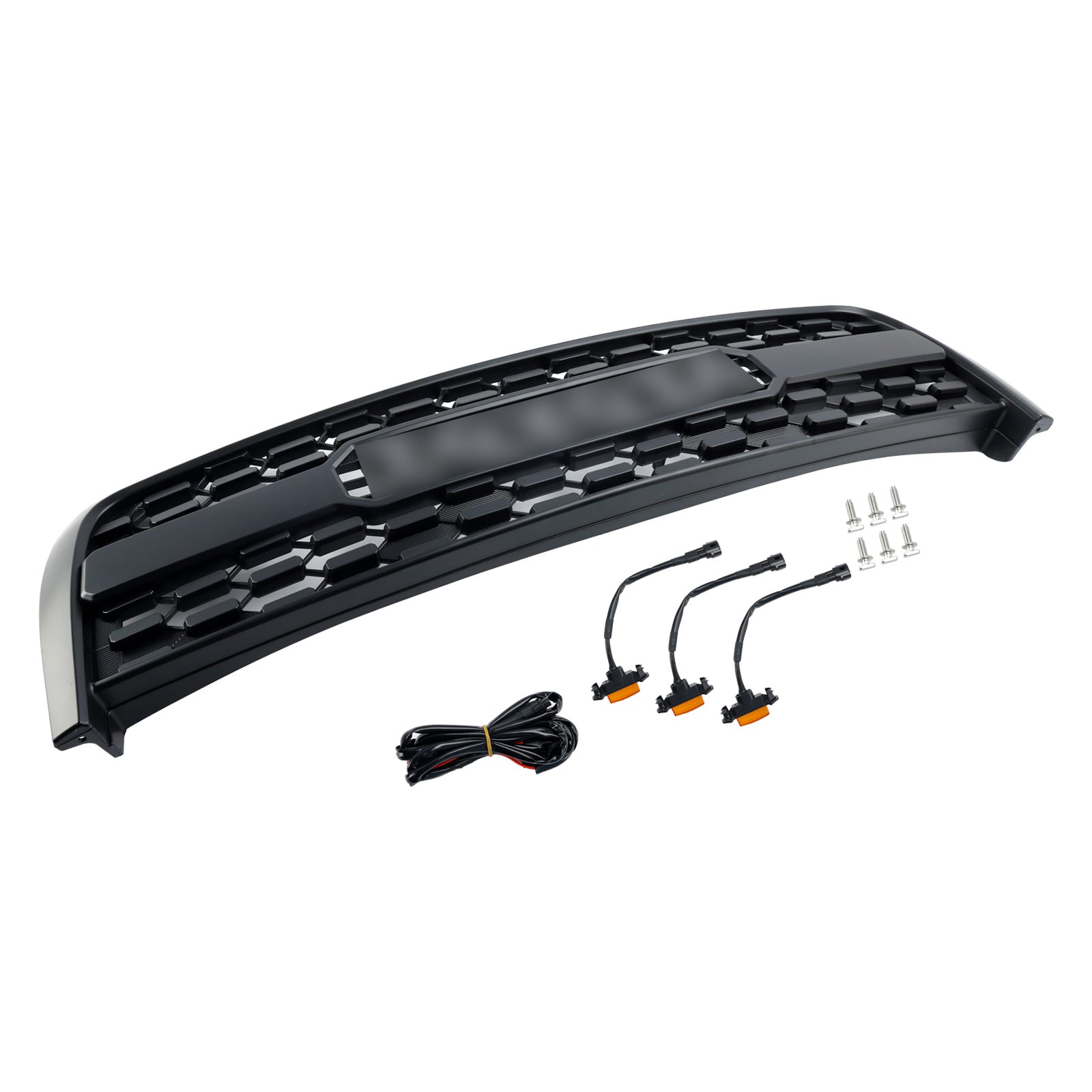 2003-2006 Toyota Tundra TRD Pro Style Front Stoßstange Grill Ersatzmattschwarzer Kühlergrill mit LED-Licht