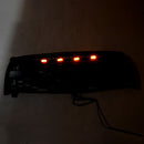 Reemplazo de parrilla de parachoques delantero estilo Toyota Tundra TRD PRO 2003-2006, rejilla negra mate con luz LED-10