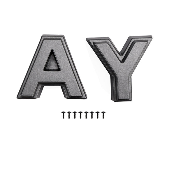 Reemplazo de parrilla de parachoques delantero estilo Toyota Tundra TRD PRO 2003-2006, rejilla negra mate con luz LED