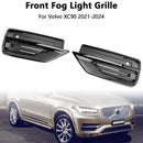 2021-2024 Volvo XC90 2PCS Paraurti anteriore Griglia fendinebbia Griglia fendinebbia-13