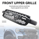 Ford Ranger Next Gen T9 2023-2025 Calandre de pare-chocs avant noire avec lumière LED-22
