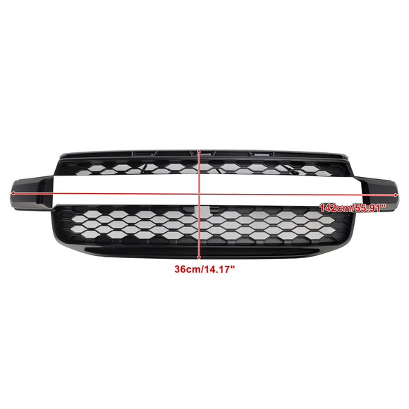 Ford Ranger Next Gen T9 2023-2025 Grill w stylu Raptor Zderzak przedni Czarna kratka ze światłem LED