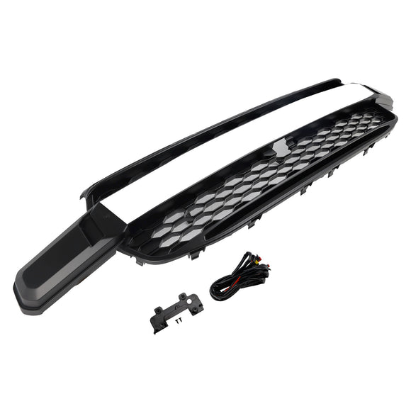 Ford Ranger Next Gen T9 2023-2025 Grill w stylu Raptor Zderzak przedni Czarna kratka ze światłem LED