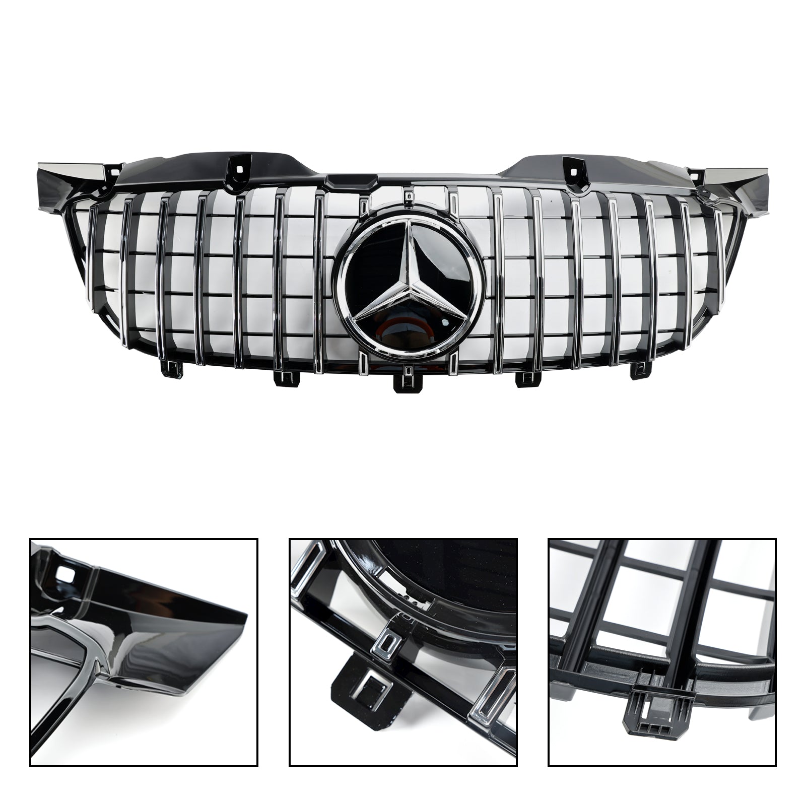 Parrilla de parachoques delantera estilo AMG Mercedes Benz Sprinter W906 pre-facelift 1500 2500 3500 2006-2013