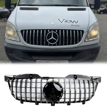 2006-2013 Mercedes Benz Sprinter W906 1500 2500 3500 Front Bumper Grill AMG Style Grille