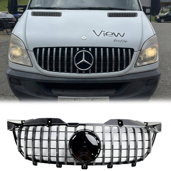2006-2013 Mercedes-Benz Sprinter W906 Pre-Facelift 1500 2500 3500 Etupuskurin maski AMG-tyyliin
