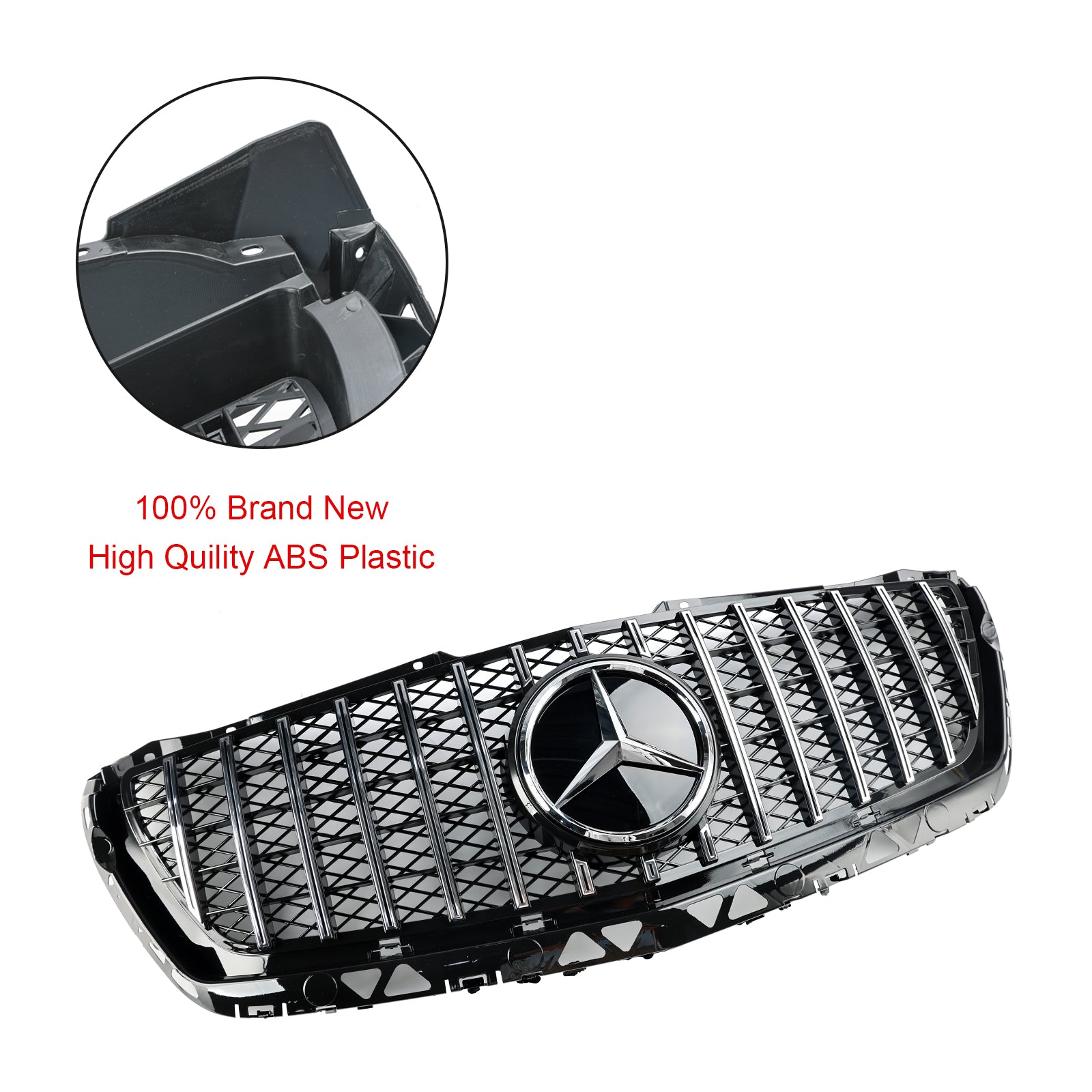 Grille de pare-chocs avant de style AMG pour Mercedes Benz Sprinter W906 1500 2500 3500 3500XD 2014-2018