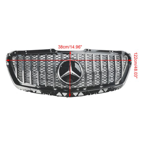 2014-2018 Mercedes Benz Sprinter W906 1500 2500 3500 3500XD Facelift Frontstoßstangengrill AMG Style Grill - 0