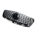 2014-2018 Mercedes-Benz Sprinter W906 1500 2500 3500 3500XD GT-tyylinen maski Etupuskurin krominen maski-7