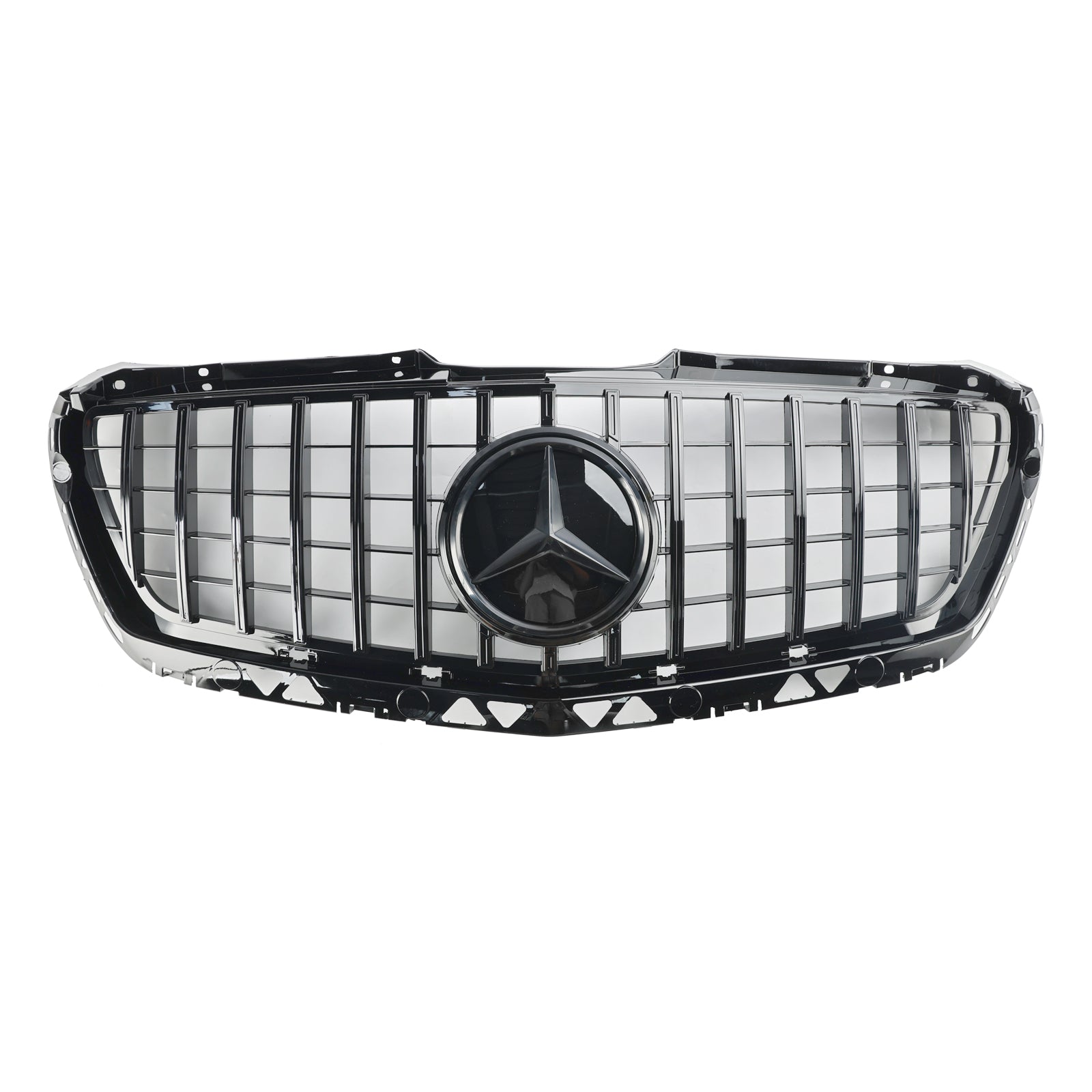 Parrilla delantera de parachoques con estilo AMG para Mercedes Benz Sprinter 2014-2018 W906 1500 2500 3500 3500XD Facelift