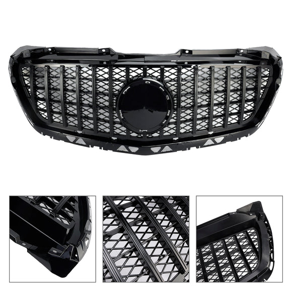 Mercedes-Benz Sprinter W906 1500 2500 3500 3500XD 2014-2018 Etupuskurin maski GT-tyyliin musta maski