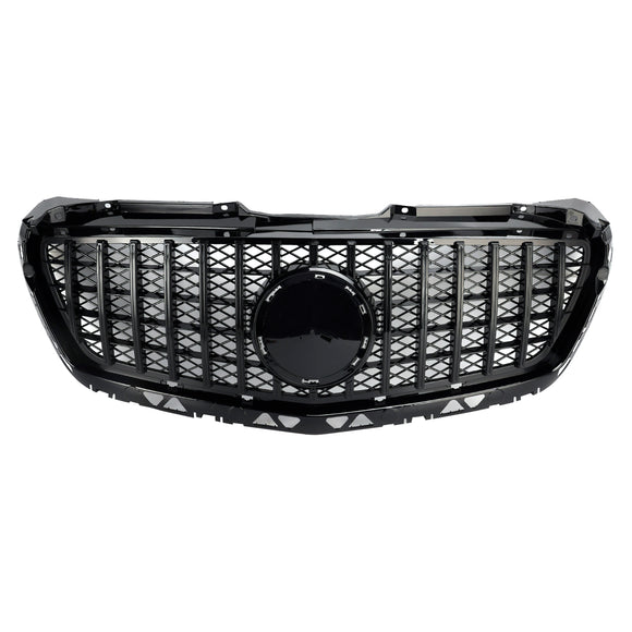 2014-2018 Mercedes-Benz Sprinter W906 1500 2500 3500 3500XD GT-tyylinen maski Etupuskurin krominen maski