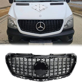 Mercedes-Benz Sprinter 2014-2018 W906 1500 2500 3500 3500XD Facelift Voorbumper Grille AMG-stijl Grille
