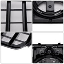 2019-2023 Mercedes Benz GLE Classe C167 V167 GT Style Grill Paraurti anteriore Griglia nera lucida-7