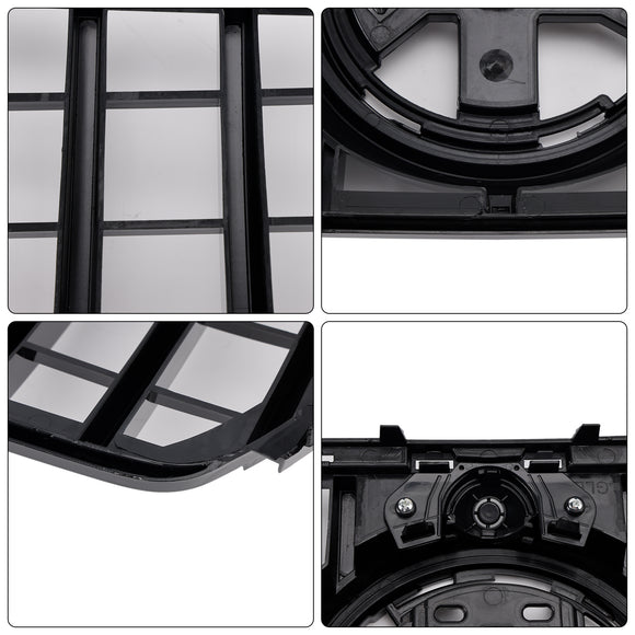 2019-2023 Mercedes Benz GLE Classe C167 V167 GT Style Grill Paraurti anteriore Griglia nera lucida