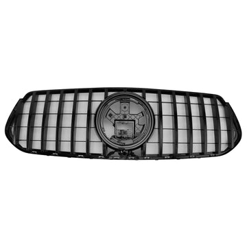 2019-2023 Mercedes Benz GLE Class C167 V167 GT Style Grill Front Bumper Glossy Black Grille