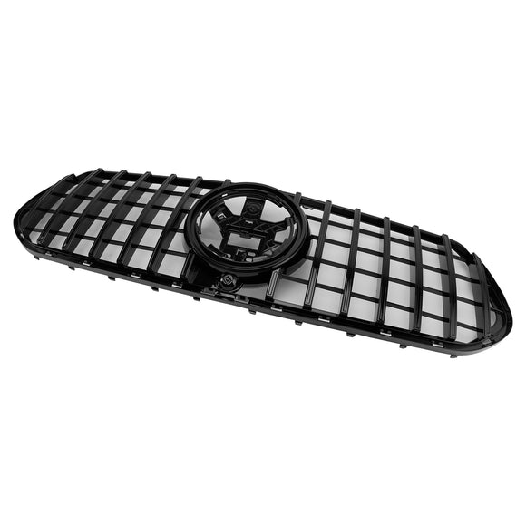 2019-2023 Mercedes Benz GLE Classe C167 V167 GT Style Grill Paraurti anteriore Griglia nera lucida