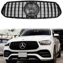 Mercedes Benz GLE-Klasse C167 V167 2019–2023 Ersatz-Frontgrill, obere Stoßstange, schwarzer GT-Panamericana-Kühlergrill-1