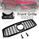 2020-2023 Mercedes Benz GLB-Class X247 GT Style Grill Front Bumper Replacement Glossy Black Grille-4