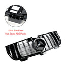 2009.06-2012 Mercedes-Benz Clase GL X164 GL350/GL450/GL500 Parrilla de parachoques delantero cromada/rejilla negra-6