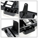 2009.06-2012 Mercedes-Benz Clase GL X164 GL350/GL450/GL500 Parrilla de parachoques delantero cromada/rejilla negra-9