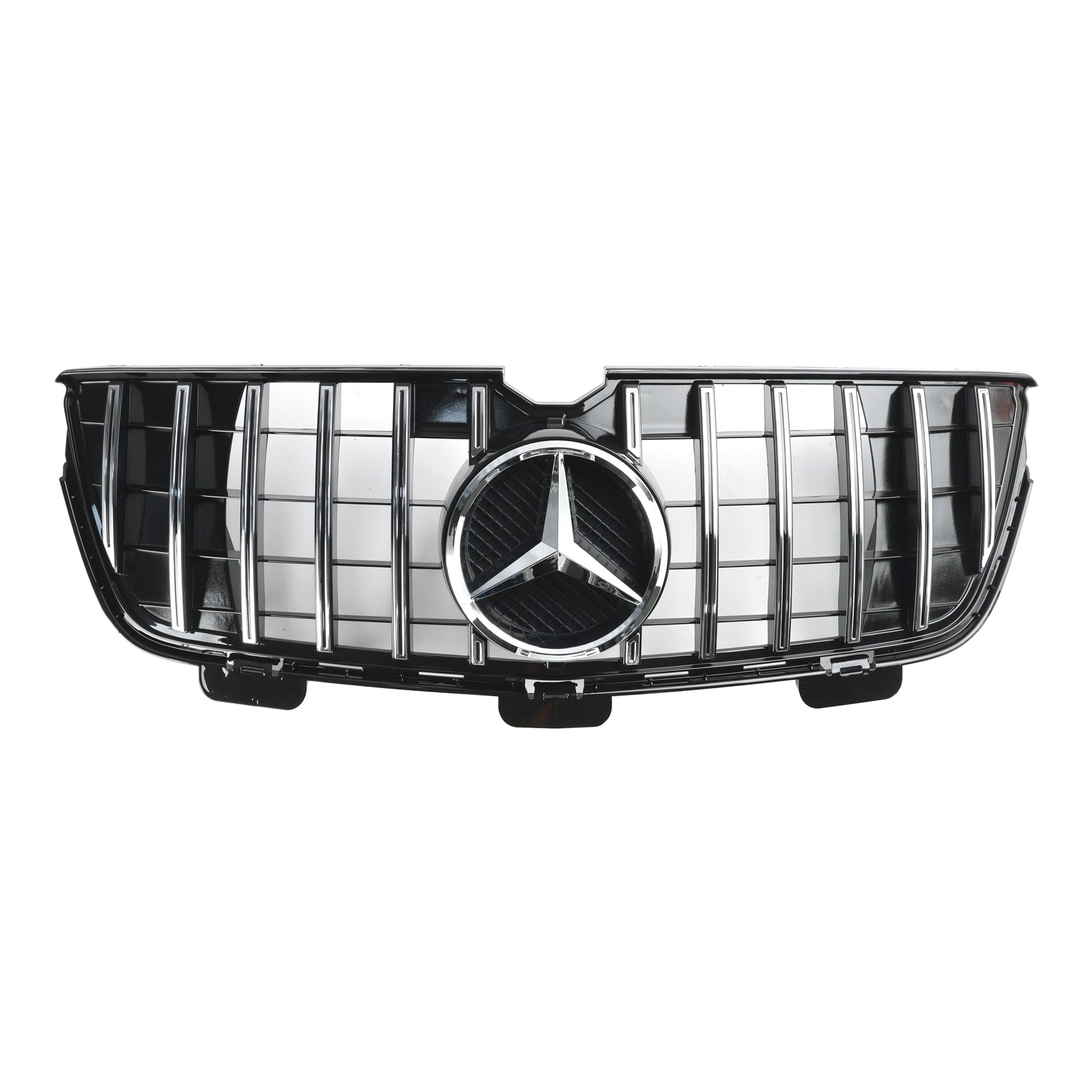 Parrilla delantera cromada/negra para Mercedes-Benz Clase GL X164 GL350/GL450/GL500 2009.06-2012 - 0