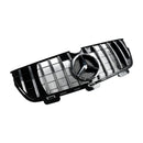 2009.06-2012 Mercedes-Benz Clase GL X164 GL350/GL450/GL500 Parrilla de parachoques delantero cromada/rejilla negra-11