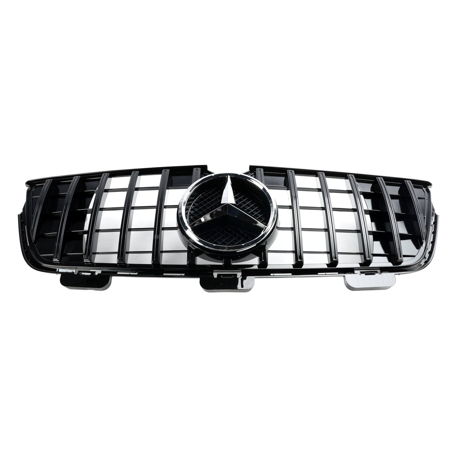 Parrilla delantera cromada/negra para Mercedes-Benz Clase GL X164 GL350/GL450/GL500 2009.06-2012