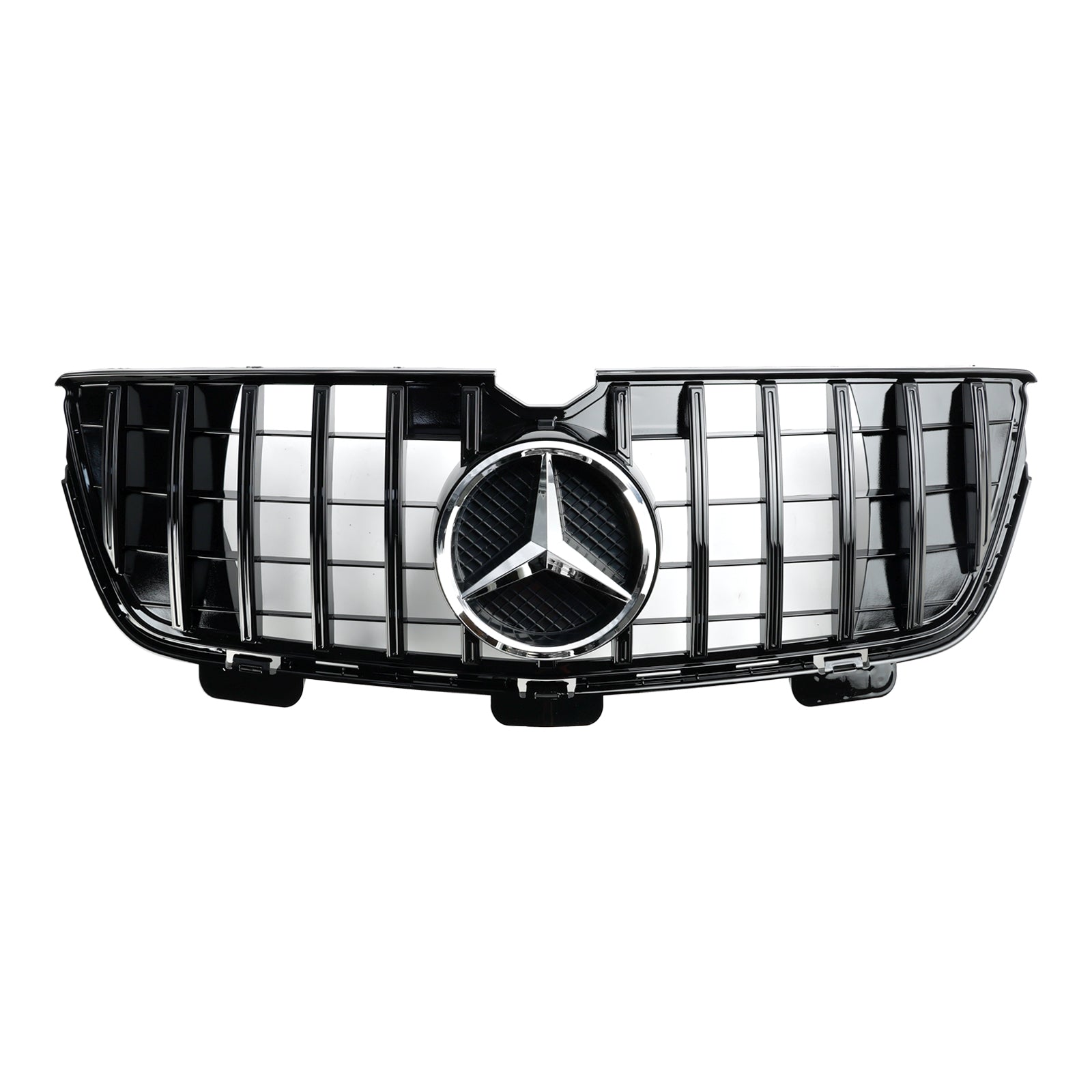 Comprar negro Parrilla delantera cromada/negra para Mercedes-Benz Clase GL X164 GL350/GL450/GL500 2009.06-2012