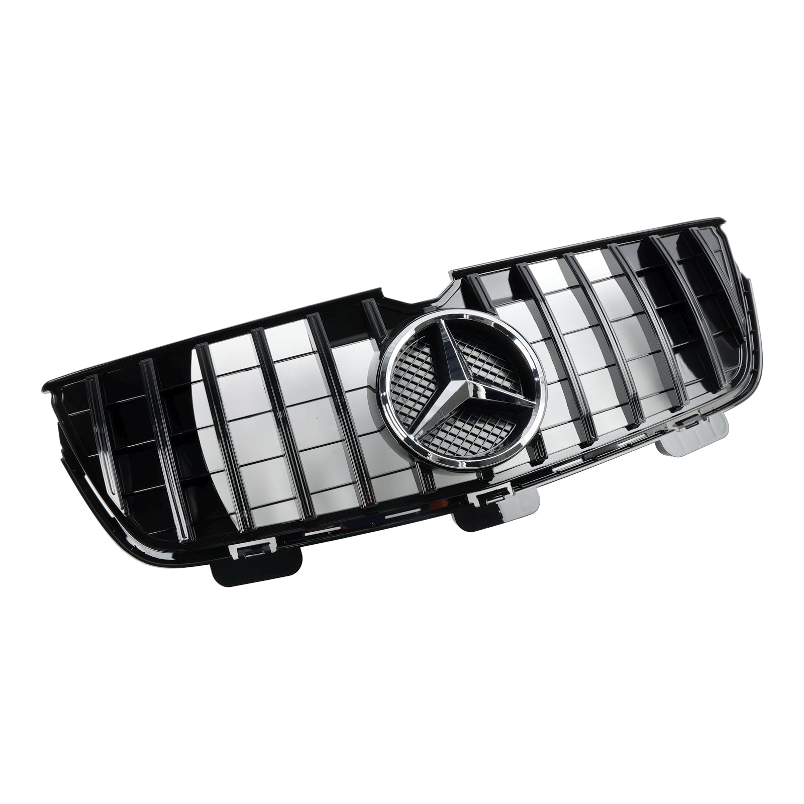 2009.06-2012 Mercedes-Benz Classe GL X164 GL350/GL450/GL500 Grille de pare-chocs avant Grille chromée/noire