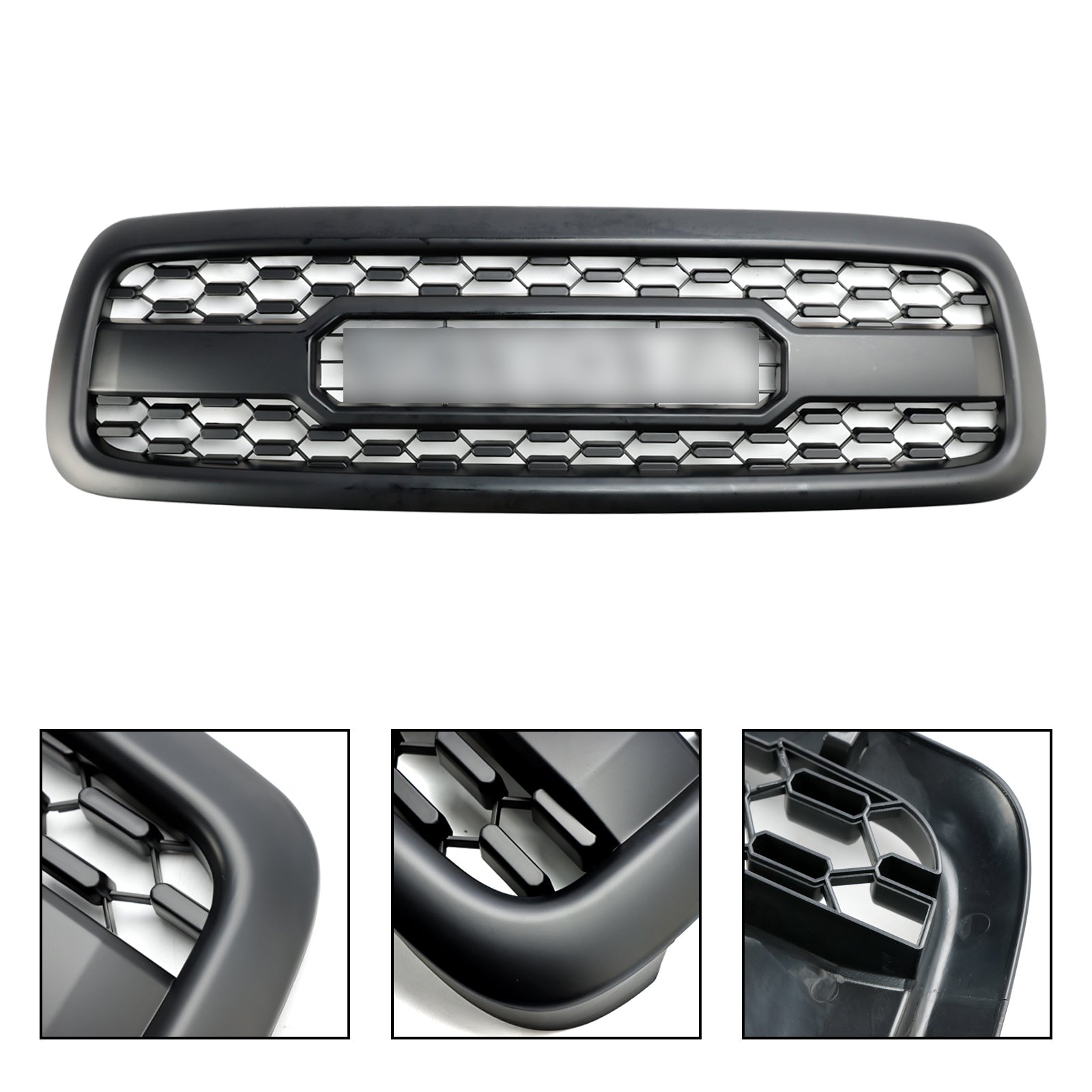 2001-2004 Toyota Sequoia TRD Pro Style Burumper Grill Grille Matte Black Grille con luci a LED