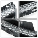 2007-2008 Mercedes Benz Classe SL R230 SL500 SL550 SL600 SL63 AMG Griglia paraurti anteriore Griglia argento cromata-7