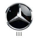 2007-2008 Mercedes Benz Classe SL R230 SL500 SL550 SL600 SL63 AMG Griglia paraurti anteriore Griglia argento cromata-8