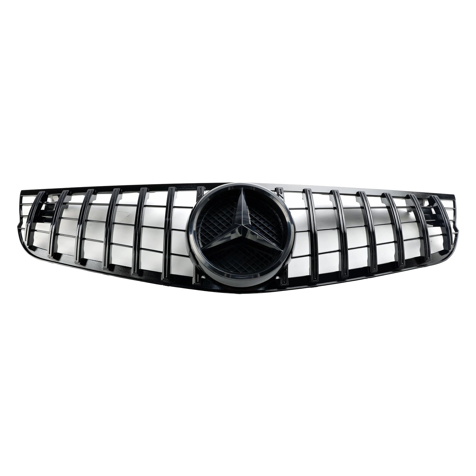 Grille supérieure de pare-chocs avant de style AMG pour Mercedes Benz Classe SL R230 SL500 SL550 SL63 SL65 2009-2012