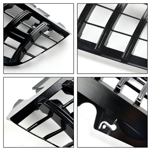 2009–2012 Mercedes Benz SL-Klasse R230 SL500 SL550 SL63 SL65 Frontstoßstangen-Obergrill im AMG-Stil