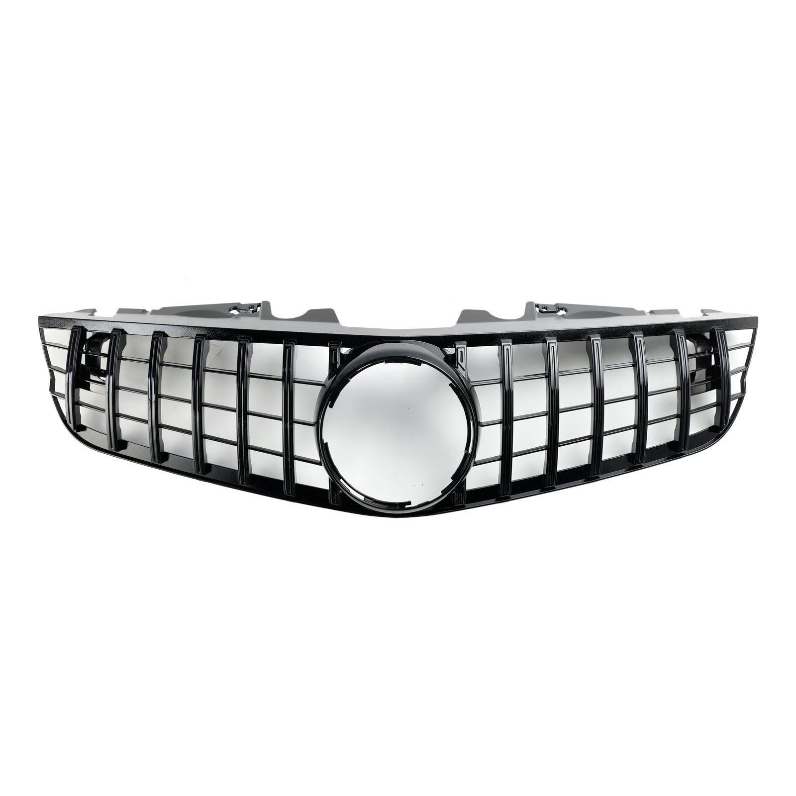 Grille supérieure de pare-chocs avant de style AMG pour Mercedes Benz Classe SL R230 SL500 SL550 SL63 SL65 2009-2012