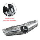 2009–2012 Mercedes Benz SL-Klasse R230 SL500 SL550 SL63 SL65 Frontstoßstangen-Obergrill im AMG-Stil-17