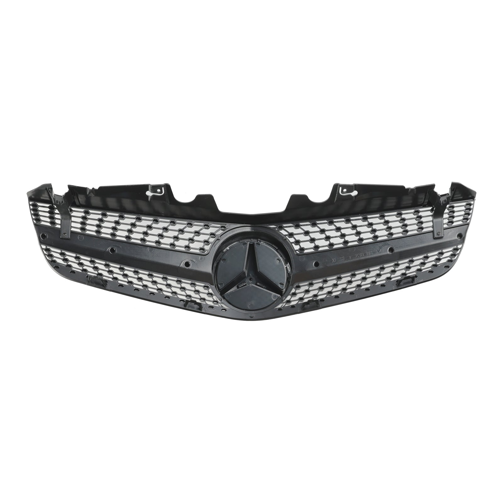 Grille supérieure de pare-chocs avant de style AMG pour Mercedes Benz Classe SL R230 SL500 SL550 SL63 SL65 2009-2012