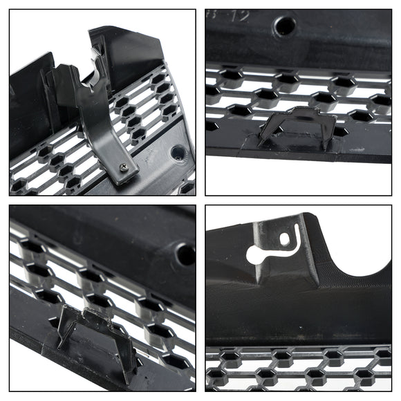 2009–2012 Mercedes Benz SL-Klasse R230 SL500 SL550 SL63 SL65 Frontstoßstangen-Obergrill im AMG-Stil