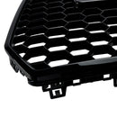 2016 2017 2018 Audi A7 / A7 Sline / S7 4G Front Bumper Honeycomb Grill RS7 Style Black Sport Mesh Grille W/ Ring Emblem-24