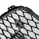 Griglia nera lucida per griglia di sfiato del radiatore del paraurti anteriore Audi Q7 SQ7 4L 2005-2015-7