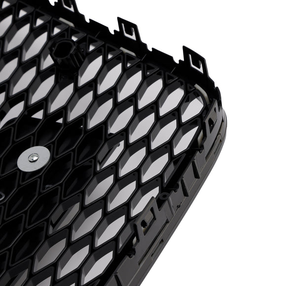 Audi Q7/Q7 S Line 2005-2015 hunajakenno etusäleikkö RSQ7 Quattro Style ylempi puskurin vaihto musta verkkosäleikkö