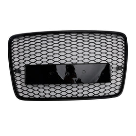 Audi 2005-2015 Q7/Q7 Sline Honeycomb RS Style Noir Grille de radiateur de pare-chocs avant de remplacement - 0