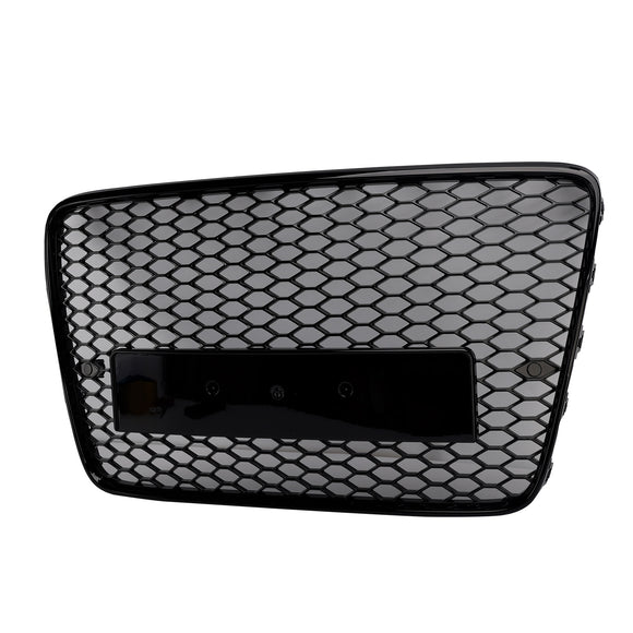 Audi Q7/Q7 S Line 2005-2015 hunajakenno etusäleikkö RSQ7 Quattro Style ylempi puskurin vaihto musta verkkosäleikkö